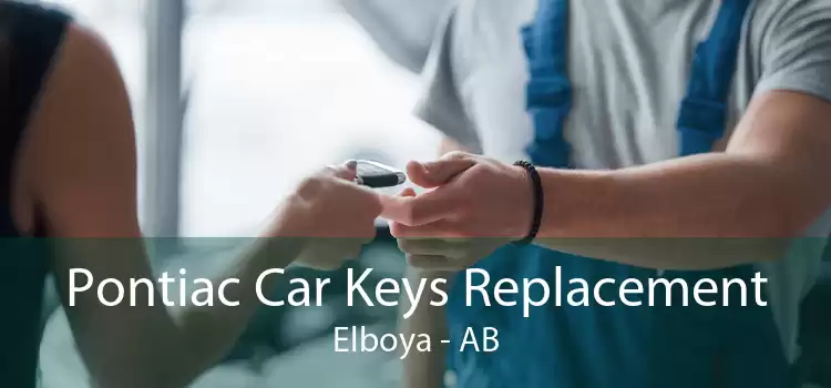 Pontiac Car Keys Replacement Elboya - AB