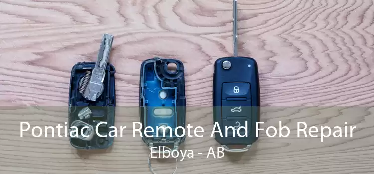 Pontiac Car Remote And Fob Repair Elboya - AB