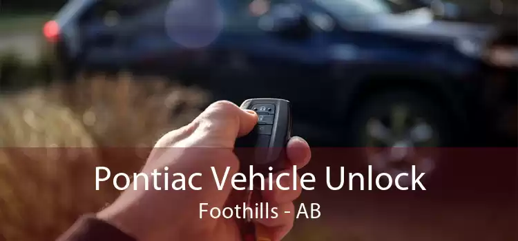 Pontiac Vehicle Unlock Foothills - AB