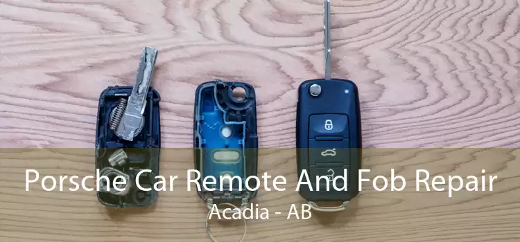 Porsche Car Remote And Fob Repair Acadia - AB