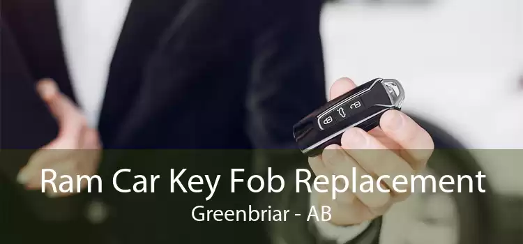 Ram Car Key Fob Replacement Greenbriar - AB