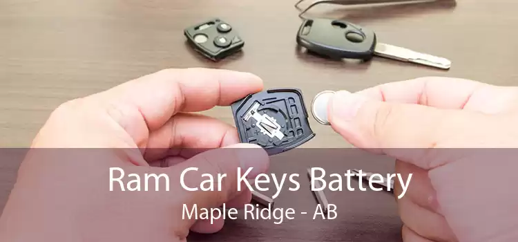 Ram Car Keys Battery Maple Ridge - AB