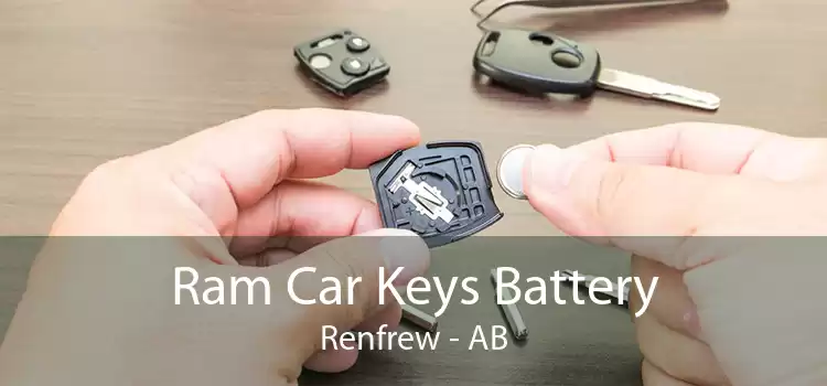 Ram Car Keys Battery Renfrew - AB