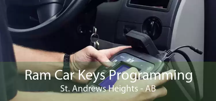 Ram Car Keys Programming St. Andrews Heights - AB