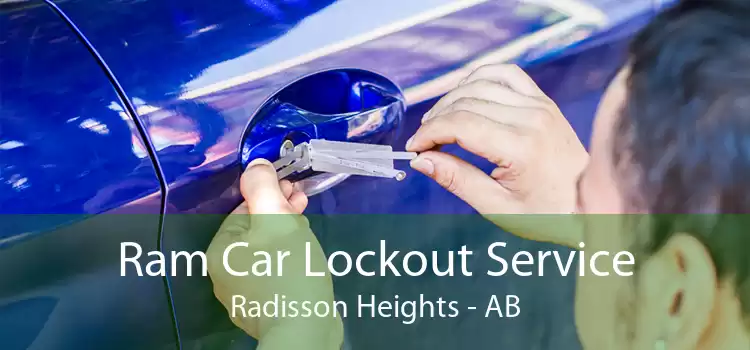 Ram Car Lockout Service Radisson Heights - AB
