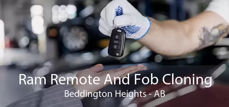 Ram Remote And Fob Cloning Beddington Heights - AB
