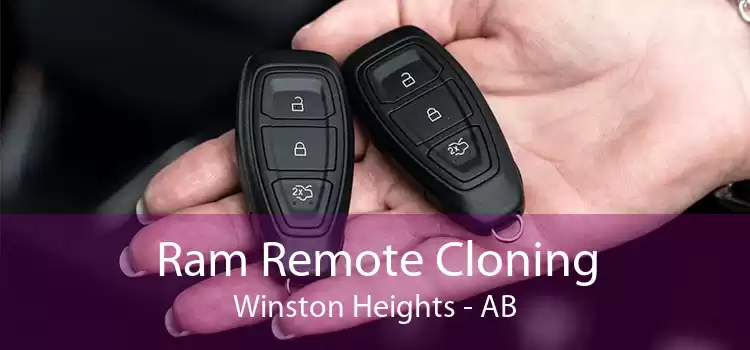 Ram Remote Cloning Winston Heights - AB