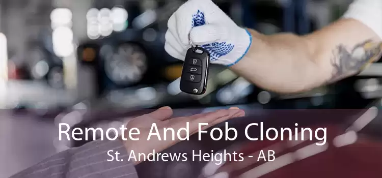 Remote And Fob Cloning St. Andrews Heights - AB