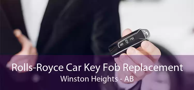 Rolls-Royce Car Key Fob Replacement Winston Heights - AB