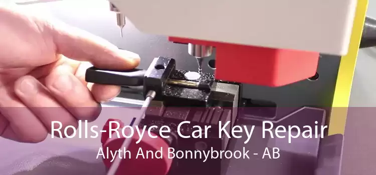 Rolls-Royce Car Key Repair Alyth And Bonnybrook - AB