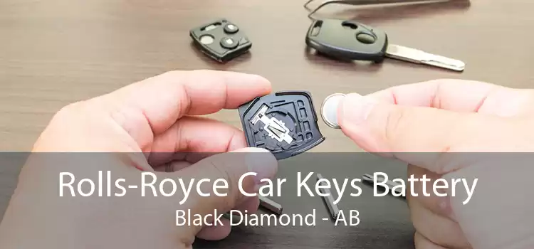 Rolls-Royce Car Keys Battery Black Diamond - AB