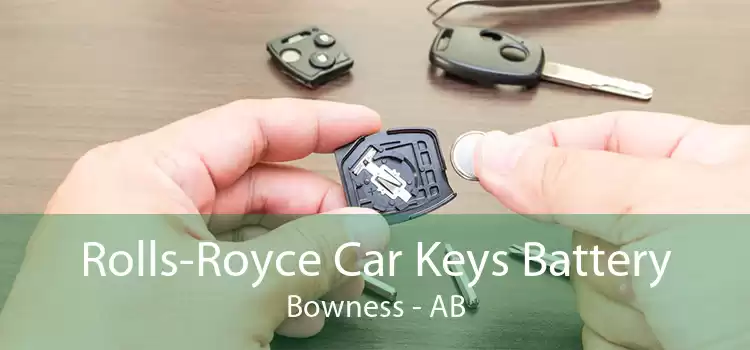Rolls-Royce Car Keys Battery Bowness - AB