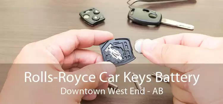 Rolls-Royce Car Keys Battery Downtown West End - AB
