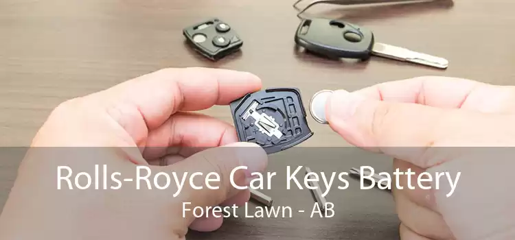 Rolls-Royce Car Keys Battery Forest Lawn - AB