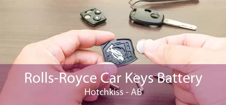 Rolls-Royce Car Keys Battery Hotchkiss - AB