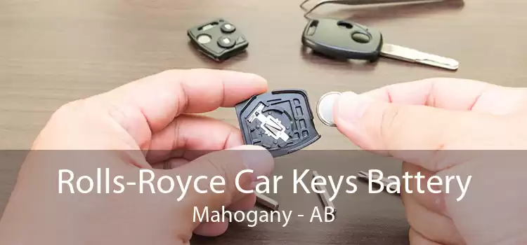 Rolls-Royce Car Keys Battery Mahogany - AB