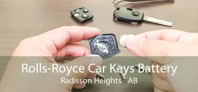 Rolls-Royce Car Keys Battery Radisson Heights - AB