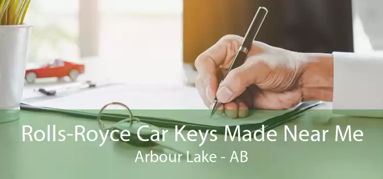Rolls-Royce Car Keys Made Near Me Arbour Lake - AB