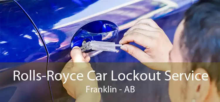 Rolls-Royce Car Lockout Service Franklin - AB