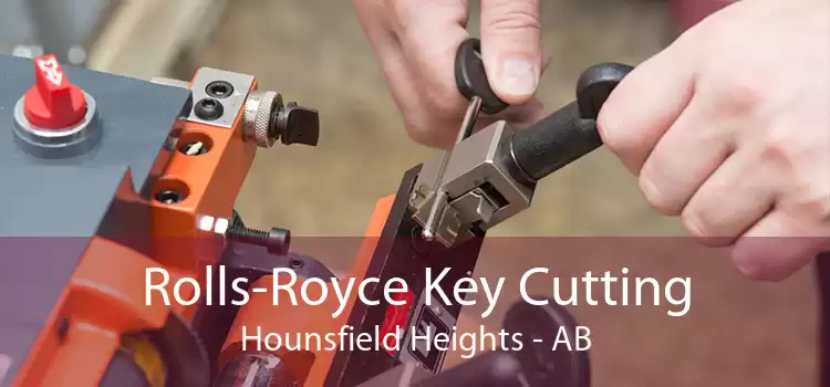 Rolls-Royce Key Cutting Hounsfield Heights - AB