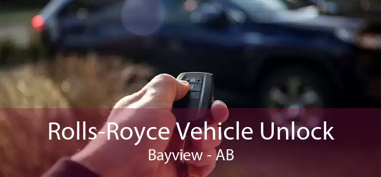 Rolls-Royce Vehicle Unlock Bayview - AB
