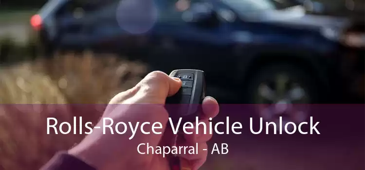 Rolls-Royce Vehicle Unlock Chaparral - AB