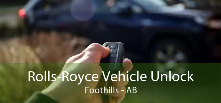 Rolls-Royce Vehicle Unlock Foothills - AB