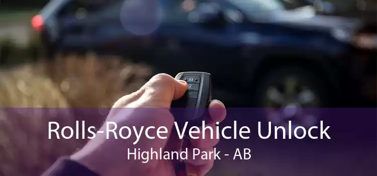 Rolls-Royce Vehicle Unlock Highland Park - AB