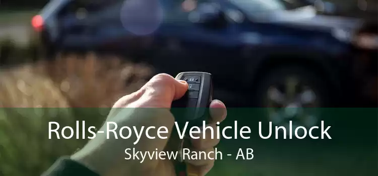 Rolls-Royce Vehicle Unlock Skyview Ranch - AB