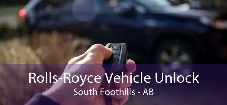 Rolls-Royce Vehicle Unlock South Foothills - AB