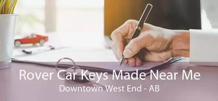Rover Car Keys Made Near Me Downtown West End - AB