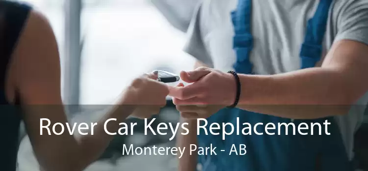 Rover Car Keys Replacement Monterey Park - AB