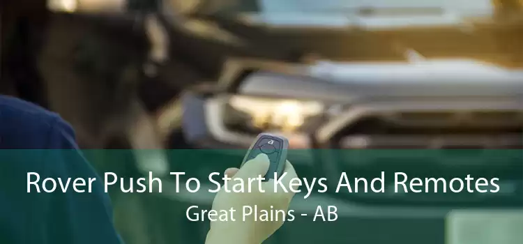Rover Push To Start Keys And Remotes Great Plains - AB