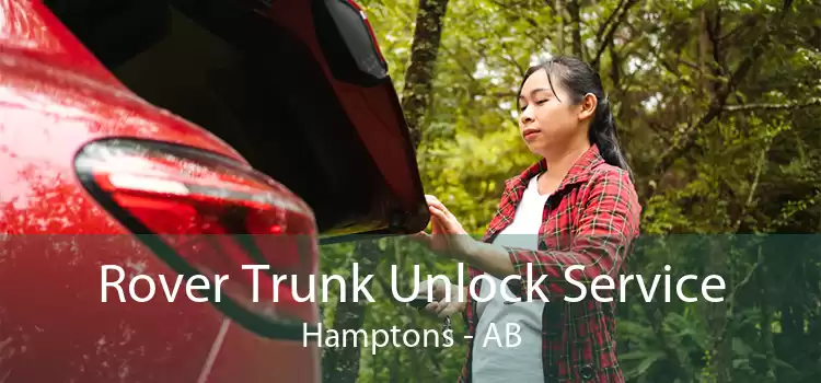 Rover Trunk Unlock Service Hamptons - AB