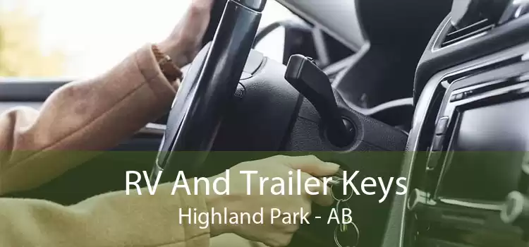 RV And Trailer Keys Highland Park - AB