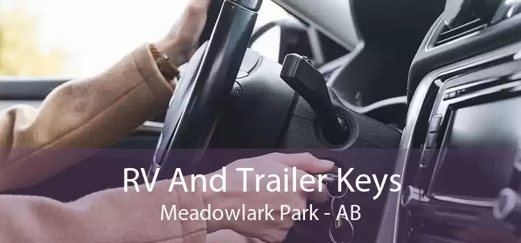 RV And Trailer Keys Meadowlark Park - AB