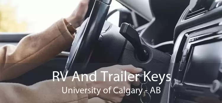 RV And Trailer Keys University of Calgary - AB