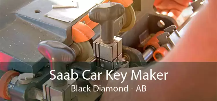Saab Car Key Maker Black Diamond - AB