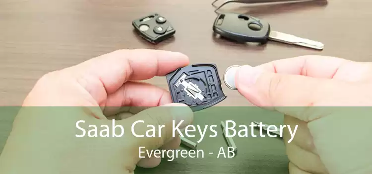 Saab Car Keys Battery Evergreen - AB