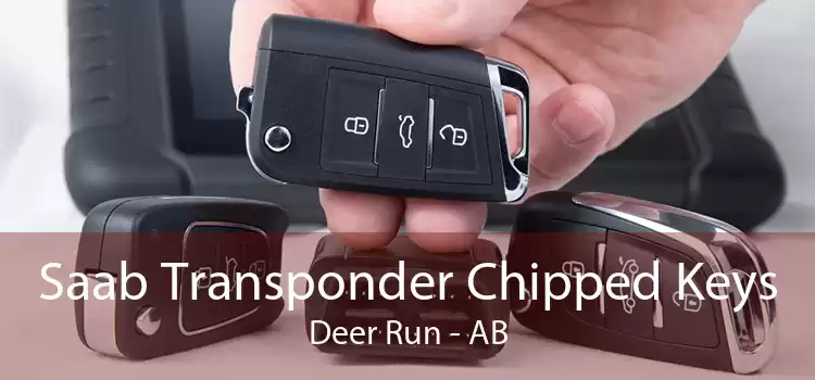 Saab Transponder Chipped Keys Deer Run - AB