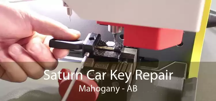 Saturn Car Key Repair Mahogany - AB