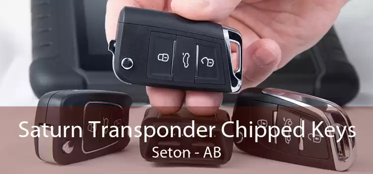 Saturn Transponder Chipped Keys Seton - AB