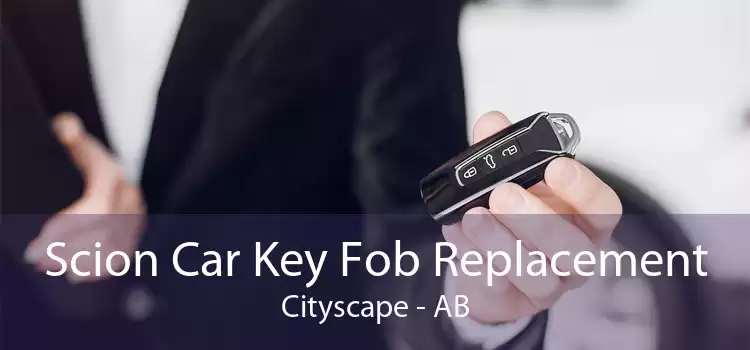 Scion Car Key Fob Replacement Cityscape - AB
