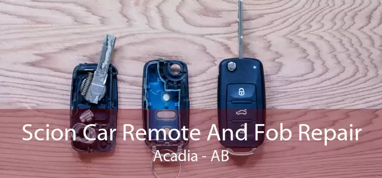 Scion Car Remote And Fob Repair Acadia - AB