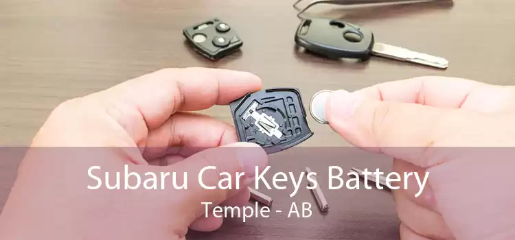 Subaru Car Keys Battery Temple - AB