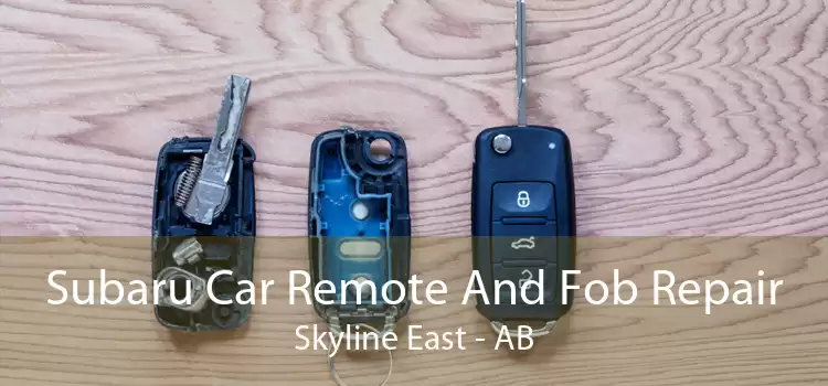 Subaru Car Remote And Fob Repair Skyline East - AB