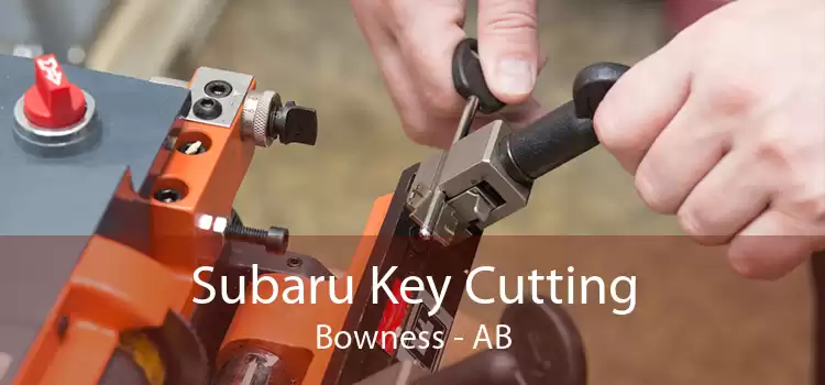 Subaru Key Cutting Bowness - AB