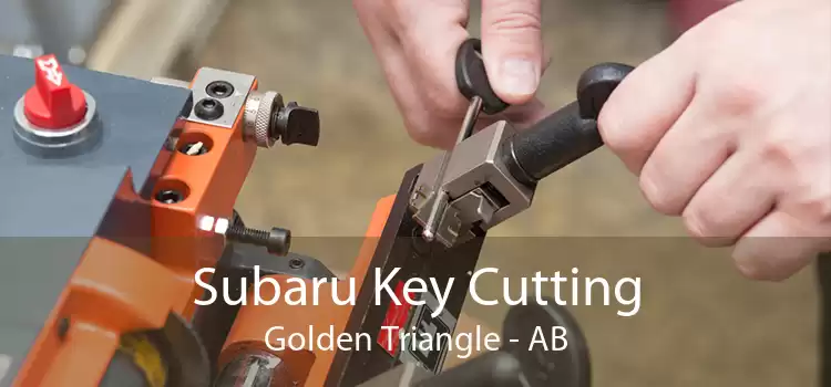 Subaru Key Cutting Golden Triangle - AB
