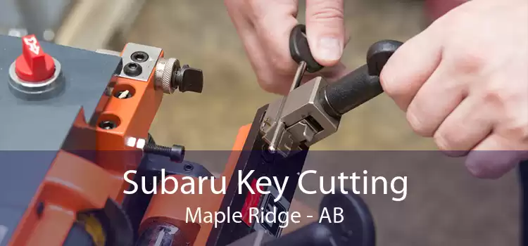 Subaru Key Cutting Maple Ridge - AB