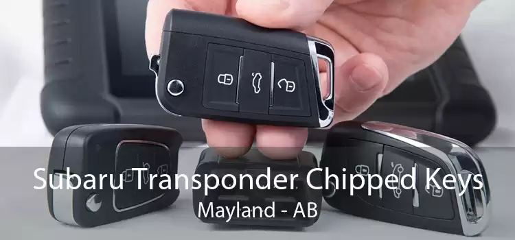 Subaru Transponder Chipped Keys Mayland - AB